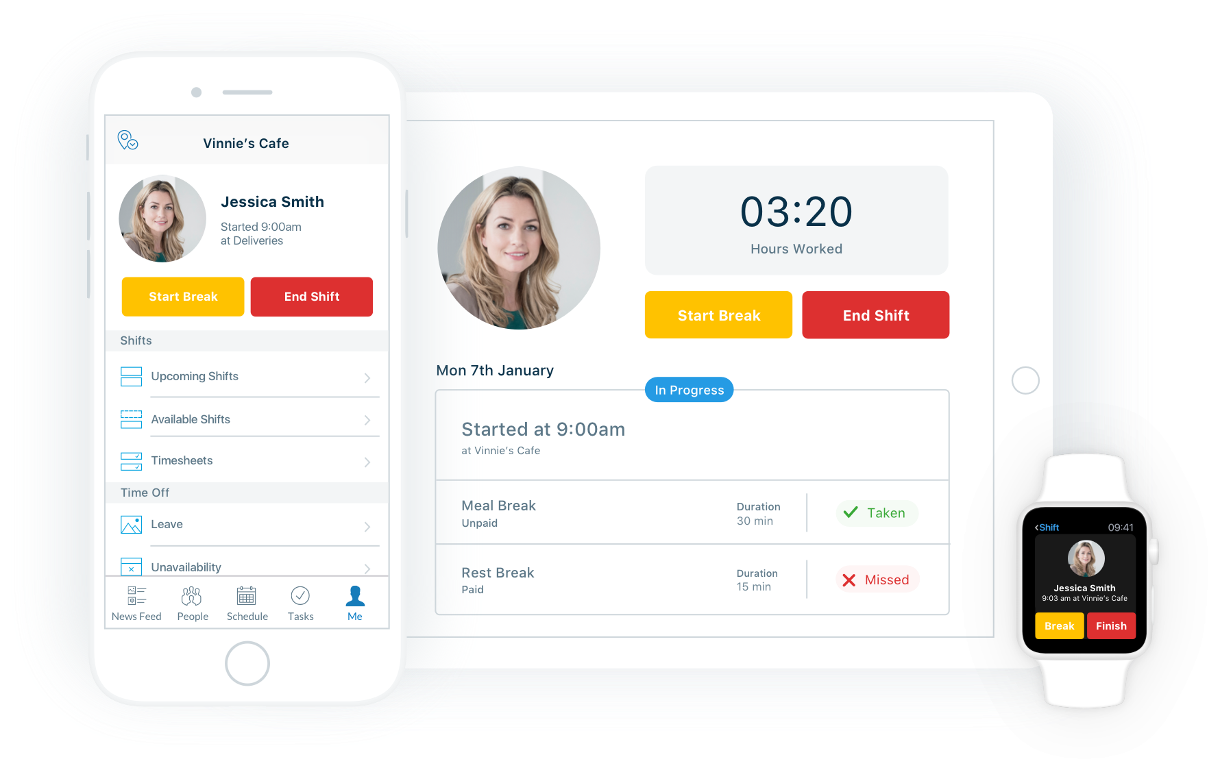 Timesheet App Time Tracking Software Deputy